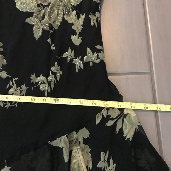 Vintage Ethereal, Asymmetrical Woodland Fairy Maxi Dress -Connected Apparel - Picture 7 of 8